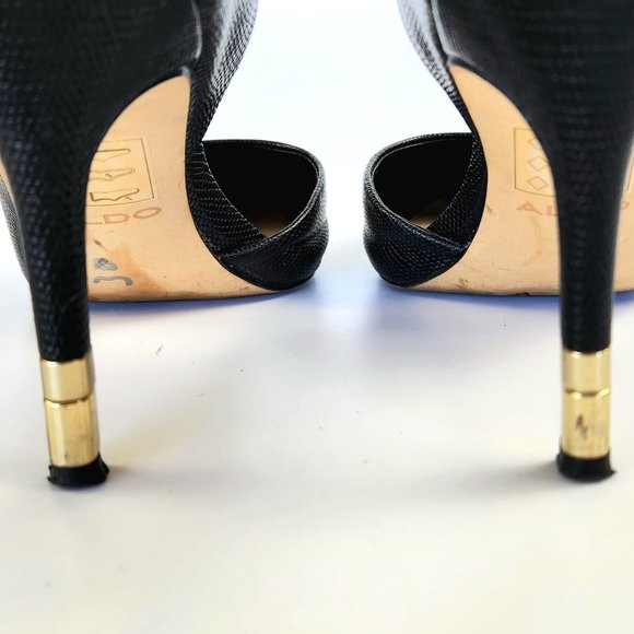 ALDO Women's Pumps - Black - Size 8 - 3.5" Heels - Vietnam - Picture 3 of 12